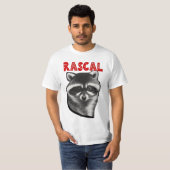 Rascal Raccoon T-shirt (Voorkant volledig)