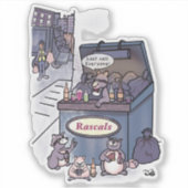 Rascals Aangepast Sticker (Voorkant)