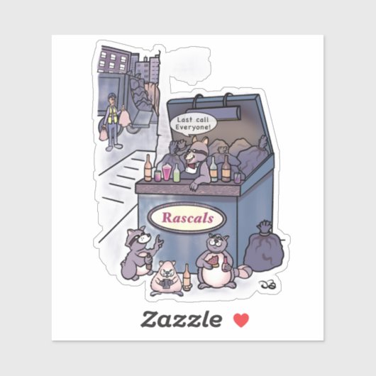 Rascals Aangepast Sticker (Vel)
