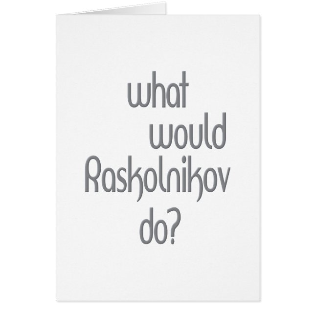 Raskolnikov (Devant)
