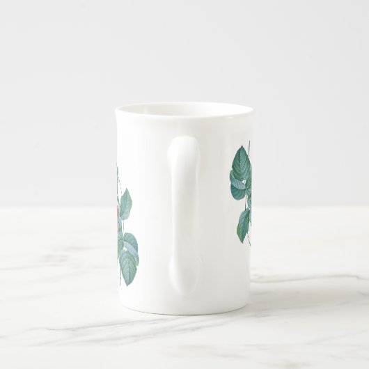 Raspberries Redoute Bone China Mok (Achterkant)