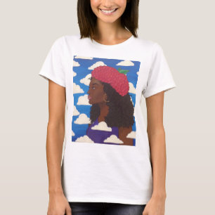 Raspberry Beret-dames T-shirt