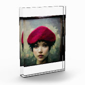 Raspberry Beret Fotoblokken (Links)