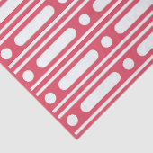 Raspberry Bone Inlay Dots Border Decoupage Paper Tissuepapier (Detail)