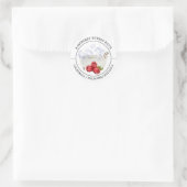 Raspberry Bubble Bath label (Tas)