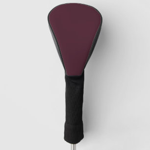 Raspberry Burgundy Solid Burgundy Golfheadcover