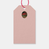 Raspberry cadeau label cadeaulabel (Achterkant)