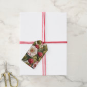 Raspberry cadeau label cadeaulabel (Met Touw)