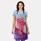 Raspberry Cake Schort (Gedragen)