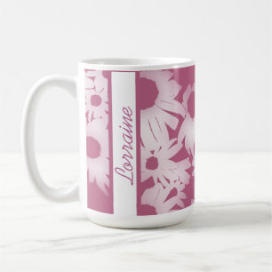 Raspberry Color Me Daisies Koffiemok