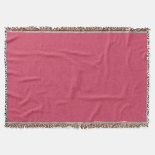 Raspberry Delight Throw Blanket Deken (Voorkant)