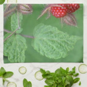 Raspberry Dish Towel Theedoek (Gevouwen)