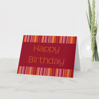 Raspberry Fizz · Verjaardag Kaart