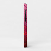 Raspberry Flurry: Abstract spatter art Case-Mate iPhone Case (Achterkant/links)