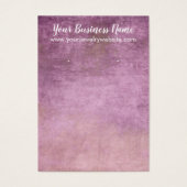 Raspberry Grunge Earring Holder Display Cards Visitekaartje (Voorkant)