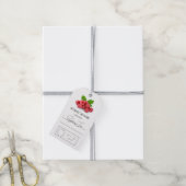 Raspberry Hang Label Cadeaulabel (Met Touw)