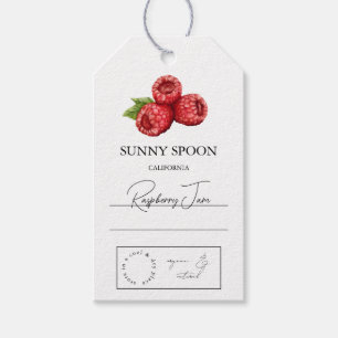 Raspberry Hang Label Cadeaulabel