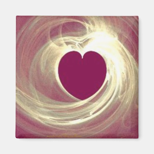 Raspberry Heart Magneet (Voorkant)
