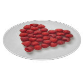Raspberry Heart Snijplank (Hoek)