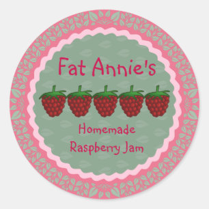 Raspberry Jam Label