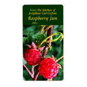 Raspberry Jam Labels (Voorkant)