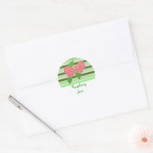 Raspberry Jam Ronde Sticker (Envelop)