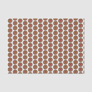 Raspberry Linzer Torte Kerstkerkerkoekje Holiday Tissuepapier