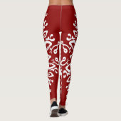 Raspberry Mandala Leggings (Achterkant)