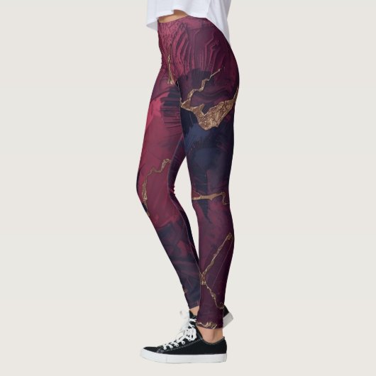 Raspberry Motion Leggings (Links)