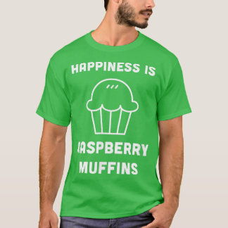 Raspberry Muffins Baking Foodie Chef Cooking Brunc T-shirt