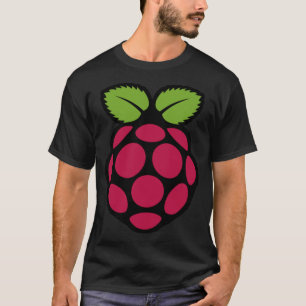 Raspberry pi logo Sticker T-shirt