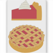 Raspberry Pie Sticker (Voorkant)