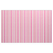 RASPBERRY PINK EN WHITE STRIPES STOF (Fat Quarter)