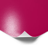 Raspberry Red Roze Solid Trend Color Achtergrond Foto Afdruk (Hoek)