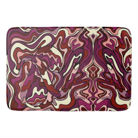 Raspberry Ripple Badmat (Voorkant)