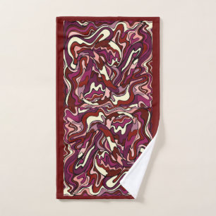 Raspberry Ripple Handdoek