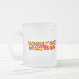 Raspberry Rock Booxefest Frosted Mok