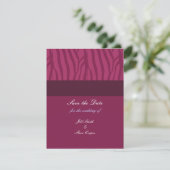 Raspberry Save the Date (Debout devant)