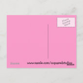 Raspberry Sherbet Briefkaart (Achterkant)