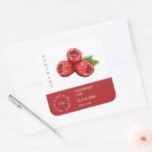 Raspberry Small Business Étiquette (Enveloppe)