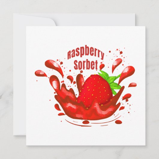 Raspberry Sorbet (Voorkant)