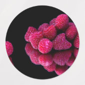 Raspberry still Life Labels (Design 2)