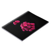 Raspberry still Life Notitieboek (Linkerzijde)