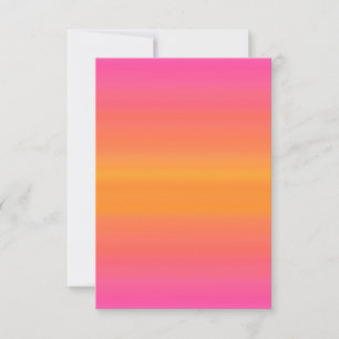 Raspberry Sunset Gradient - Roze Geel Sinaasappel