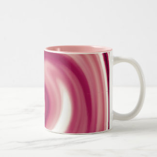 Raspberry Swirl Tweekleurige Koffiemok