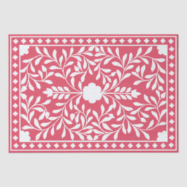 Raspberry Traditional Bone Inlay Decoupage Paper Tissuepapier