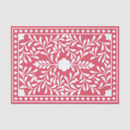 Raspberry Traditional Bone Inlay Decoupage Paper Tissuepapier