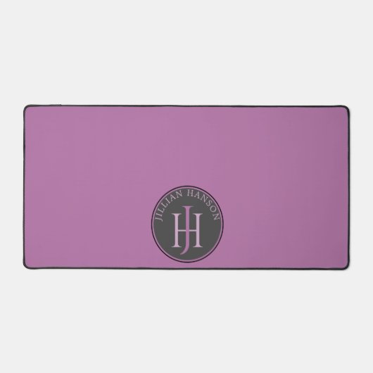 Raspberry Violet Monogramme /nom Logo (Recto)