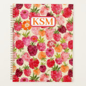 Raspberry Waterverf Coquette Planner (Voorkant)