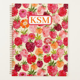 Raspberry Waterverf Coquette Planner